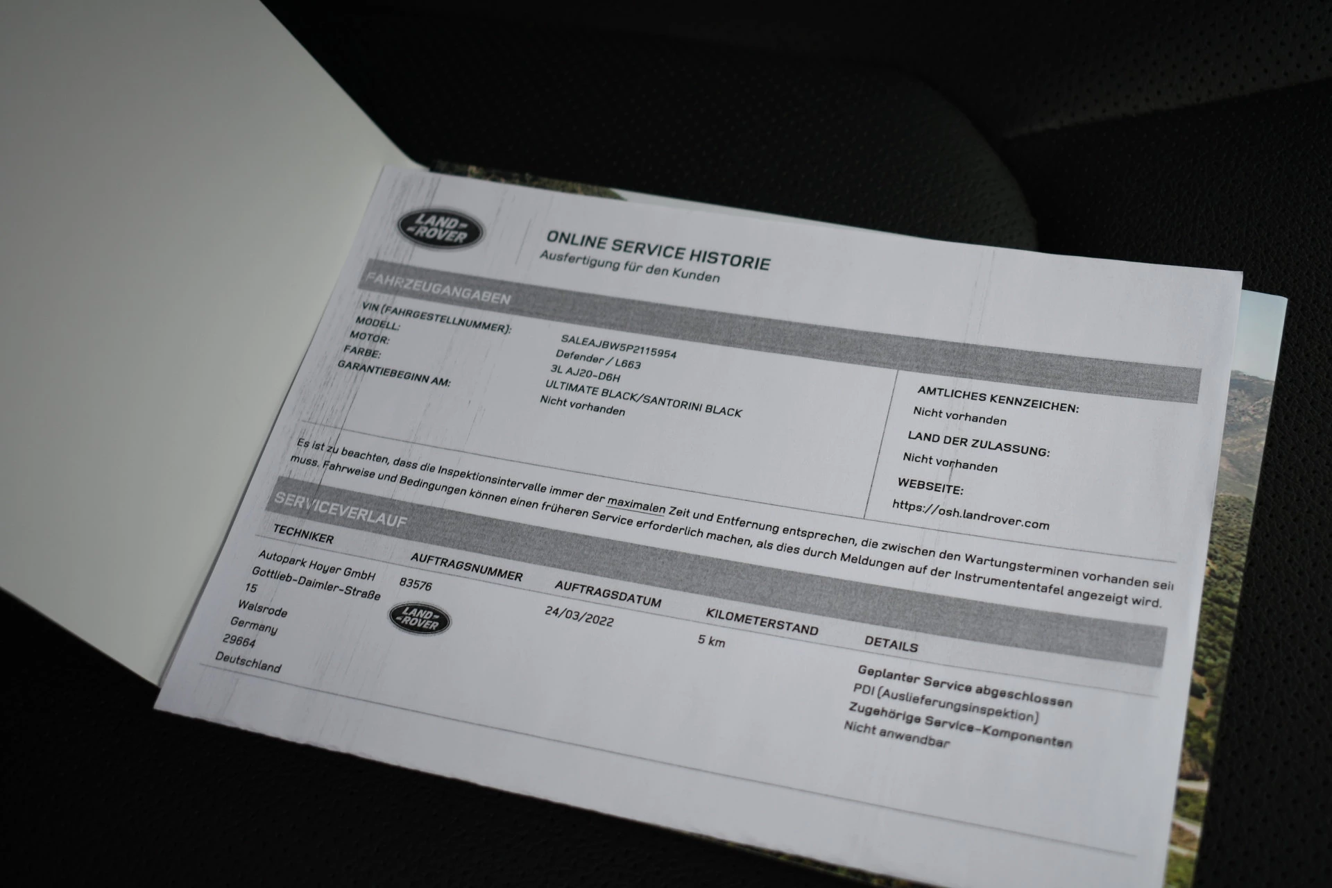 Hoofdafbeelding Land Rover Defender