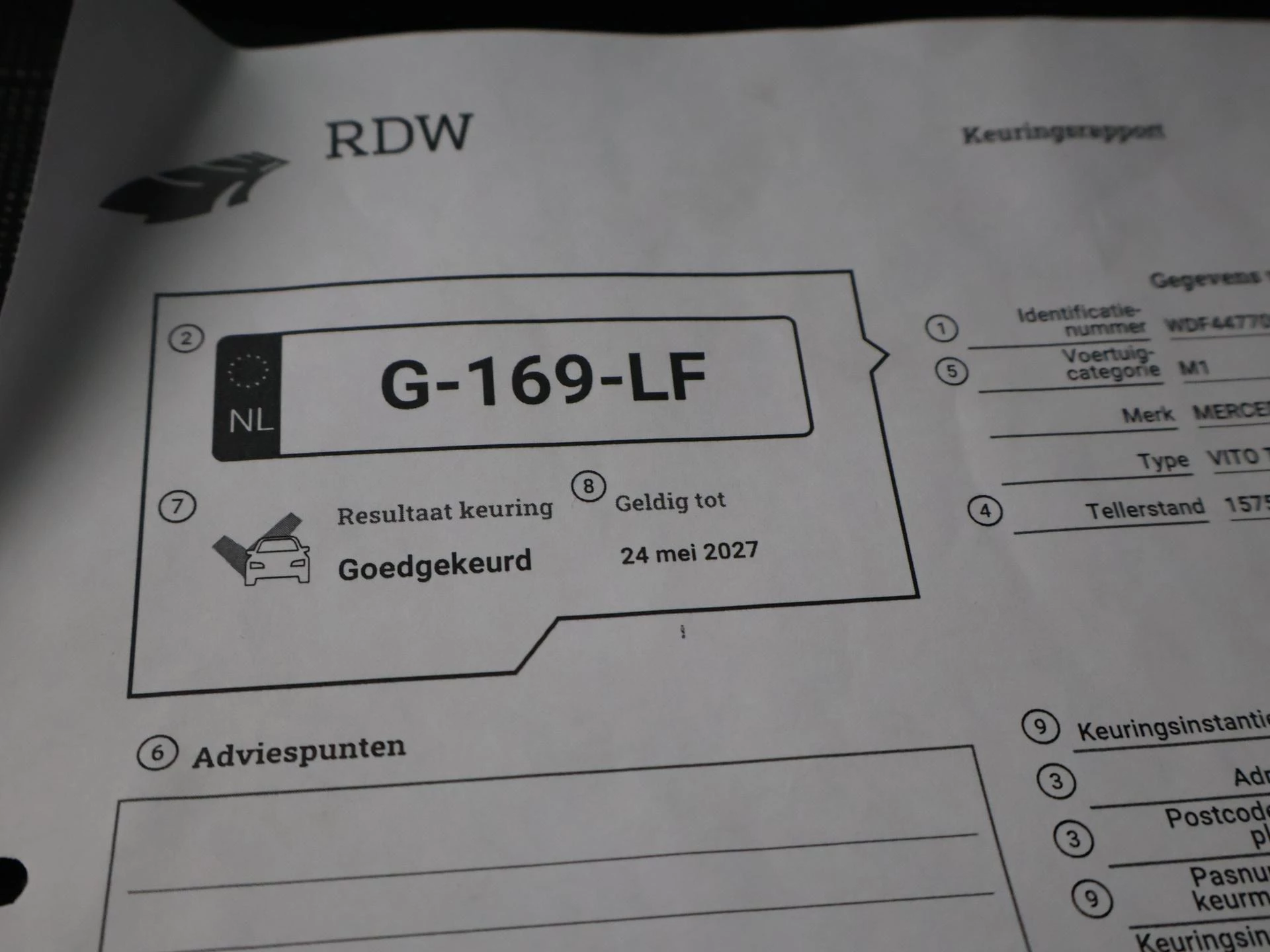 Hoofdafbeelding Mercedes-Benz Vito
