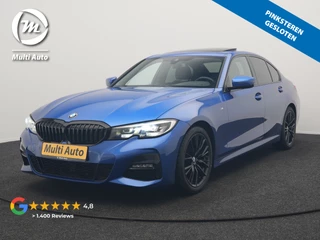 BMW 3 Serie 318i M Sport Shadow 156pk Dealer O.H | Panodak | Alcantara Sportstoelen Verwarmd | Camera & Parkassist | Keyless | Hifi Audio | Apple Carplay | 18"L.M | Sfeerverlichting |