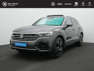 Volkswagen Touareg 3.0 TSI 340 pk tiptronic R-Line | Panoramadak | Trekhaak | Luchtvering | Savona leder | Geheugenstoelen | Head-up display | IQ Light | Dynaudio