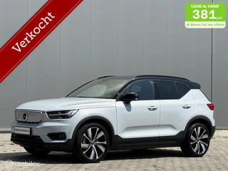 Volvo XC40 Recharge P8 AWD R-Design, 360 cam,dak,SOH 92,6