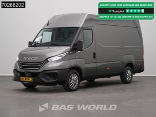 Iveco Daily 35S21 3.0L Automaat 210PK 3,5t Trekhaak ACC LED Airco Camera Parkeersensoren Tacho Euro6 L2 12m3 Airco Trekhaak