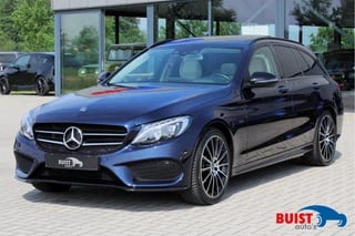 Mercedes-Benz C-Klasse Estate 350 e AMG Line PANO TREKHAAK 19" BURMESTER HUD VOL!