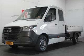 Mercedes-Benz Sprinter 317 1.9 CDI L3 RWD DC - 7 pers. - 3500 KG - Open bak - Navi / BT / Trekhaak