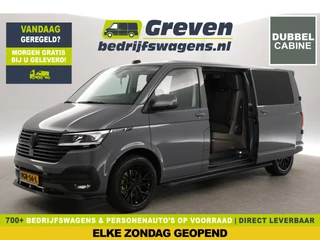 Volkswagen Transporter 2.0 TDI L2H1 200PK 4Motion Bulli | DC | Virtual | Airco | ACC | Navi | Carplay | Camera | 2xSchuifdeur | Trekh. | Parkeersens.