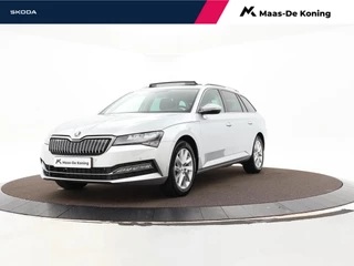Skoda Superb Combi 1.4 Tsi 218pk DSG iV Business Edition Plus · Keyless · Panoramadak · Camera · Smart-Link · Keyless · Elek. Achterklep · 17'' Inch · Garantie t/m 04-03-2026 of 100.000km