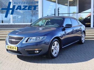Hoofdafbeelding Saab 9-5 Saab 9-5 2.0T 220 PK ORIGINEEL NEDERLANDS + TREKHAAK | NAVIGATIE