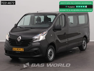 Renault Trafic 95pk Personenvervoer 6 Persoons Parkeersensoren Euro6 Passenger Transport TV Taxi