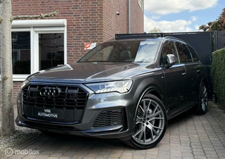 Audi Q7 55 TFSI e quattro S-Line Matrix Pano Luchtvering HUD Memory 22 Inch 360 Camera Standkachel B&O