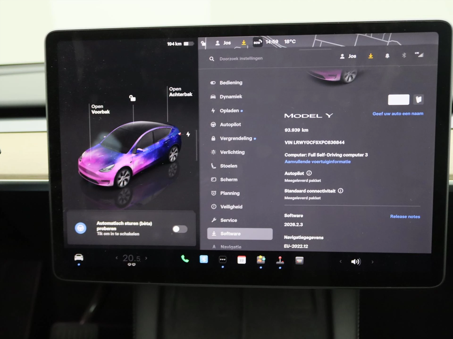 Hoofdafbeelding Tesla Model Y