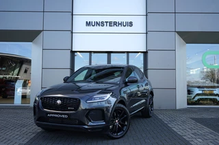 Hoofdafbeelding Jaguar E-PACE Jaguar E-PACE 1.5 P300e AWD R-Dynamic Black | Carpathian Grey | Black Exterior Pack |