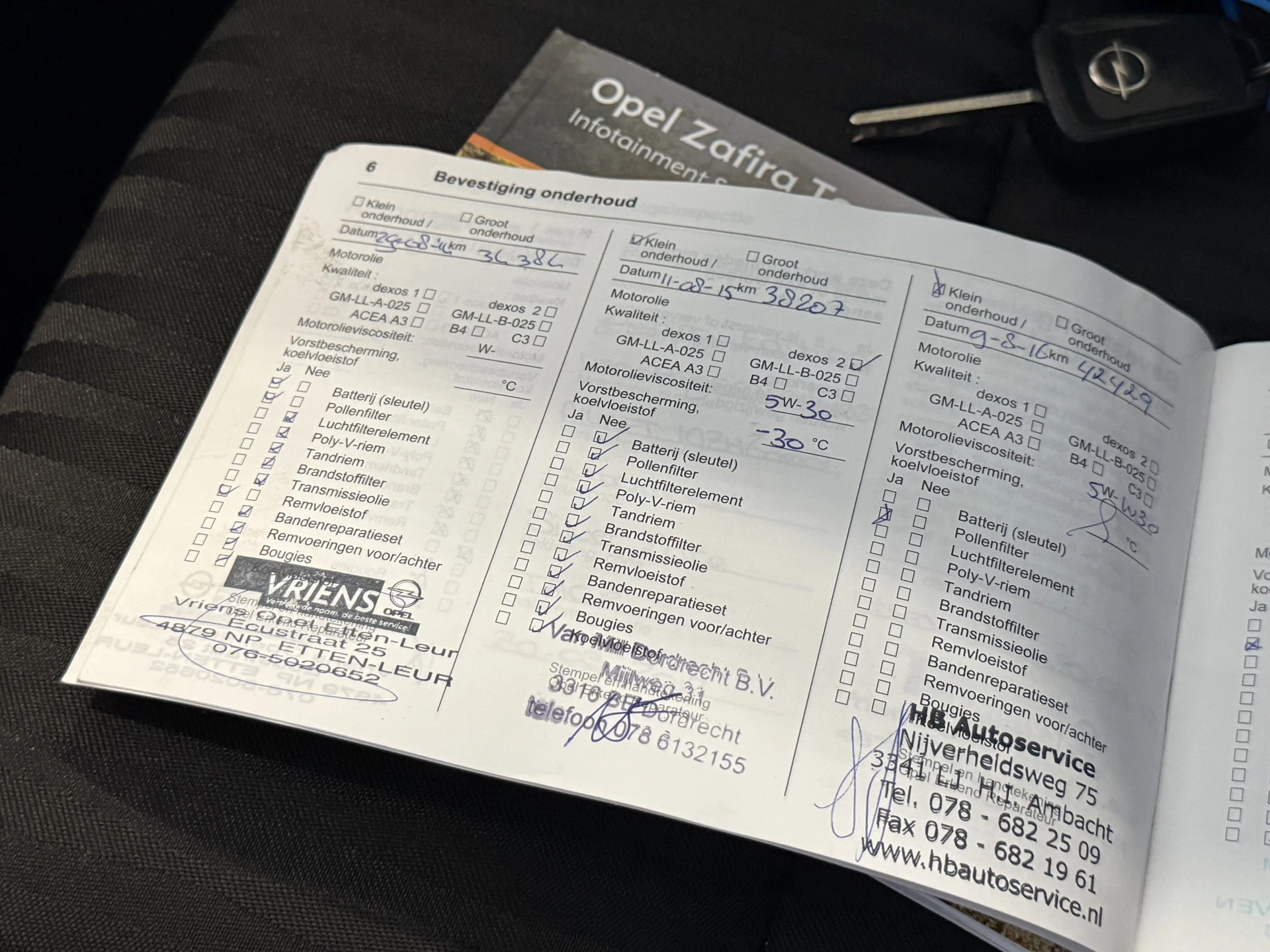 Hoofdafbeelding Opel Zafira