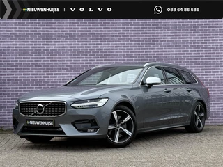 Volvo V90 2.0 T4 Business Sport | Polestar optimalisatie | Camera | Adaptieve cruise control | stoel + stuur verwarming | Trekhaak | elektrisch panorama dak | lederen interieur | harman kardon | Head up display |