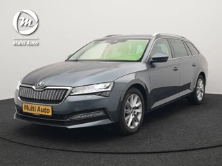 Škoda Superb Combi 1.4 TSI iV Business Edition Plus Plug In Hybrid 218pk Dealer O.H PHEV | Adaptive Cruise | 360 Camera | Lederen Sportstoelen Memory & Ventilatie | Keyless | Apple Carplay | Stuurverwarming | Navigatie | Virtual | DAB