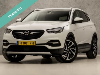 Opel Grandland X 1.2 Turbo Business Executive (APPLE CARPLAY, GROOT NAVI, CLIMATE, LEDER, TREKHAAK, SPORTSTOELEN, GETINT GLAS, ELEK ACHTERKLEP, LANE ASSIST, NIEUWE APK, NIEUWSTAAT)