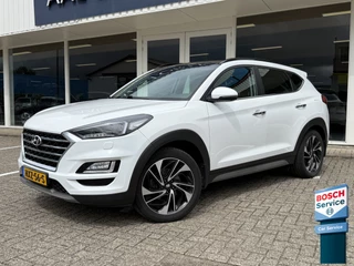 Hoofdafbeelding Hyundai Tucson Hyundai Tucson 1.6 T-GDI 4WD Premium | LED | Pano | Leder | Keyless | Stoelventilatie | Adapt. Cruise | Apple Carplay | Trekhaak