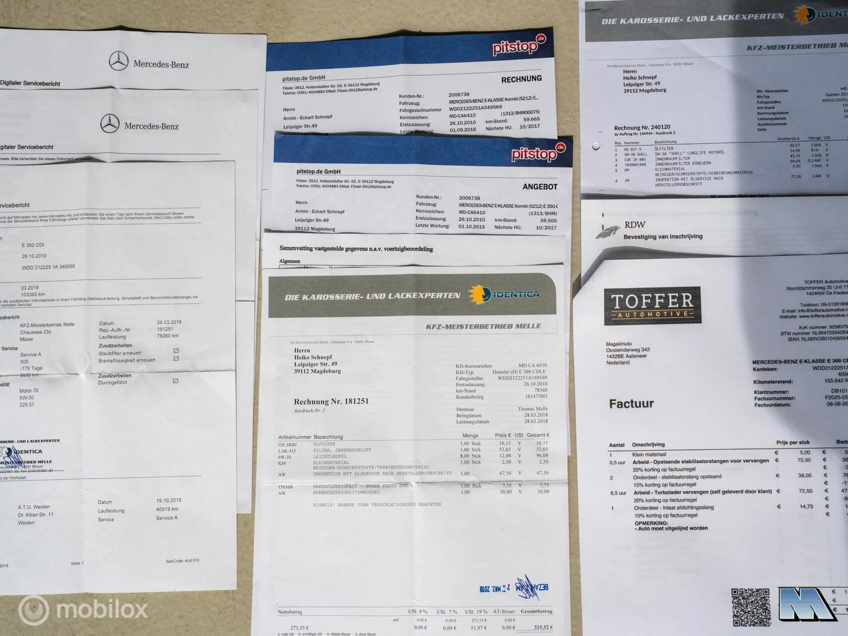 Hoofdafbeelding Mercedes-Benz E-Klasse