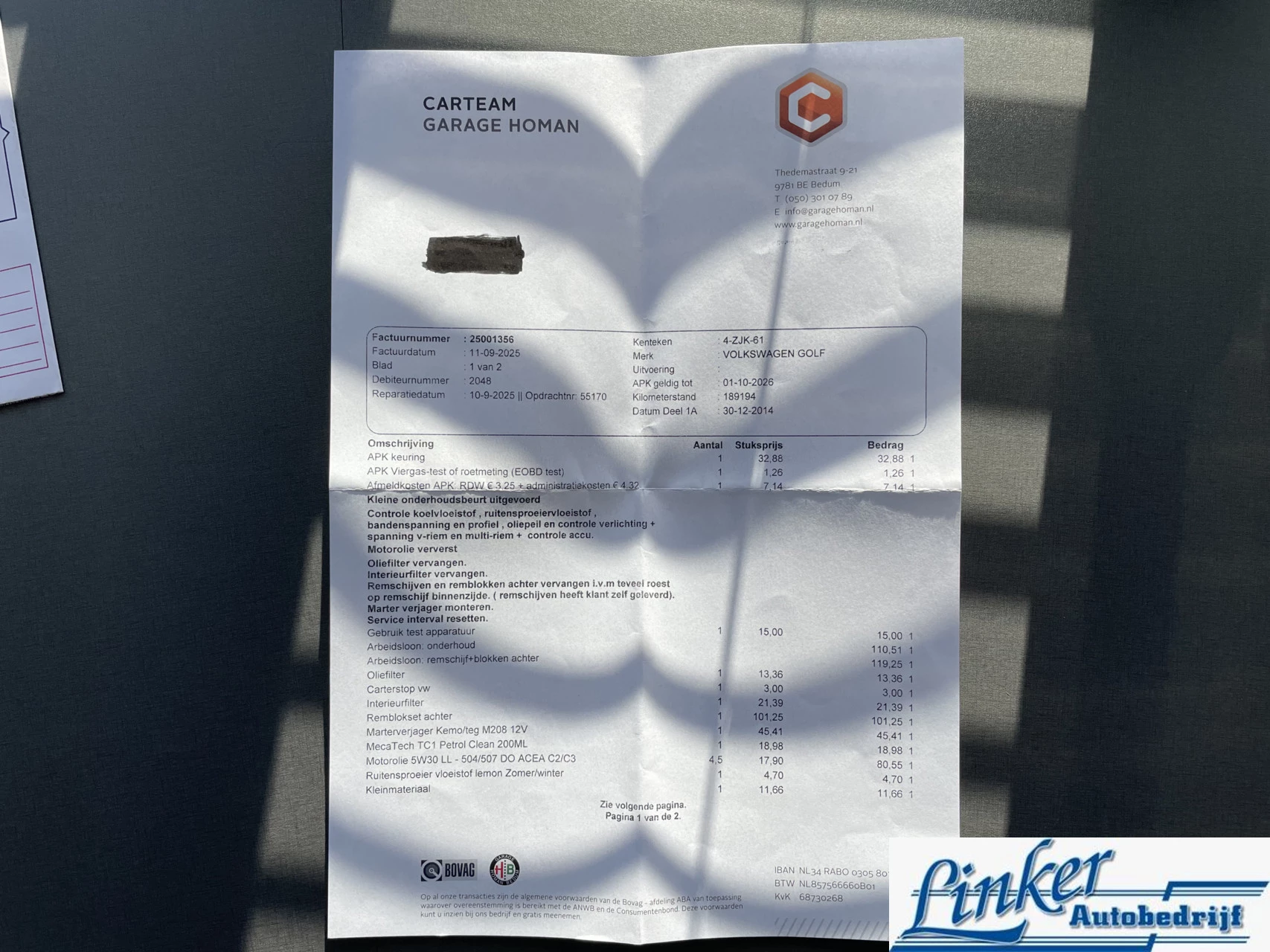 Hoofdafbeelding Volkswagen Golf