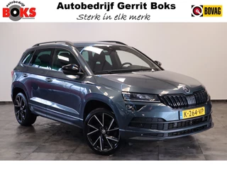 Škoda Karoq 1.5 TSI ACT Sportline Business Navi Camera 19'' ACC ECC Canton 24 maanden garantie mogelijk (*vraag naar de voorwaarden)