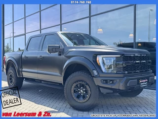 Ford F-150 USA 3.5 V6 Ecoboost SuperCrew Raptor | Matzwarte wrap | Pano | B&O | 360 camera
