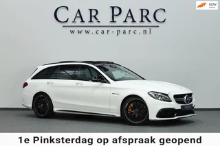 Mercedes-Benz C-klasse AMG 63 S 510+PK KERAMISCH/KUIPSTOELEN/SFEER/PANO/LEER+S.VERWARMING/19" LMV/360 CAM/ACC/ECC/12 MDN GARANTIE!