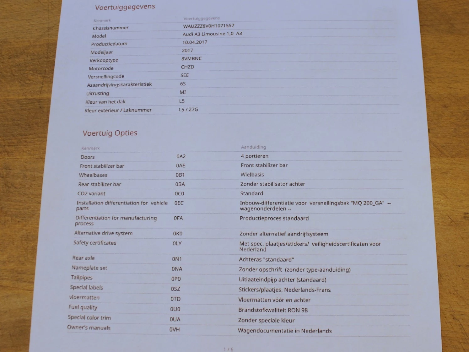 Hoofdafbeelding Audi A3