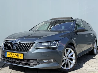 Škoda Superb Combi BWJ 2016 | 1.8 TSI 180PK LAURIN & KLEMENT AUTOMAAT | FULL OPTION |TREKHAAK | LEER | PANO | CLIMA | CAMERA | NAVI | CRUISE |