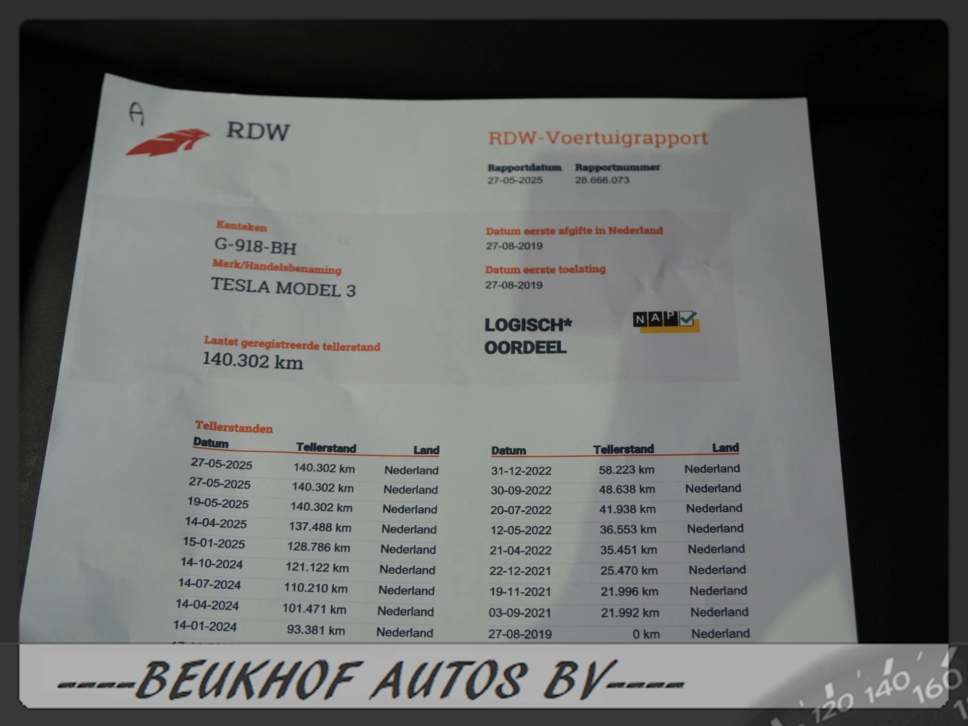Hoofdafbeelding Tesla Model 3