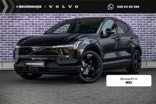 Hoofdafbeelding Volvo EX30 Volvo EX30 P5 Long Range Plus Black Edition Europa 69 kWh | Adaptive Cruise Control | Stoel + Stuurverwarming | elektr. stoelen | camera | Getint Glas | Harman Kardon Audio | BLIS Dodehoek Detectie |