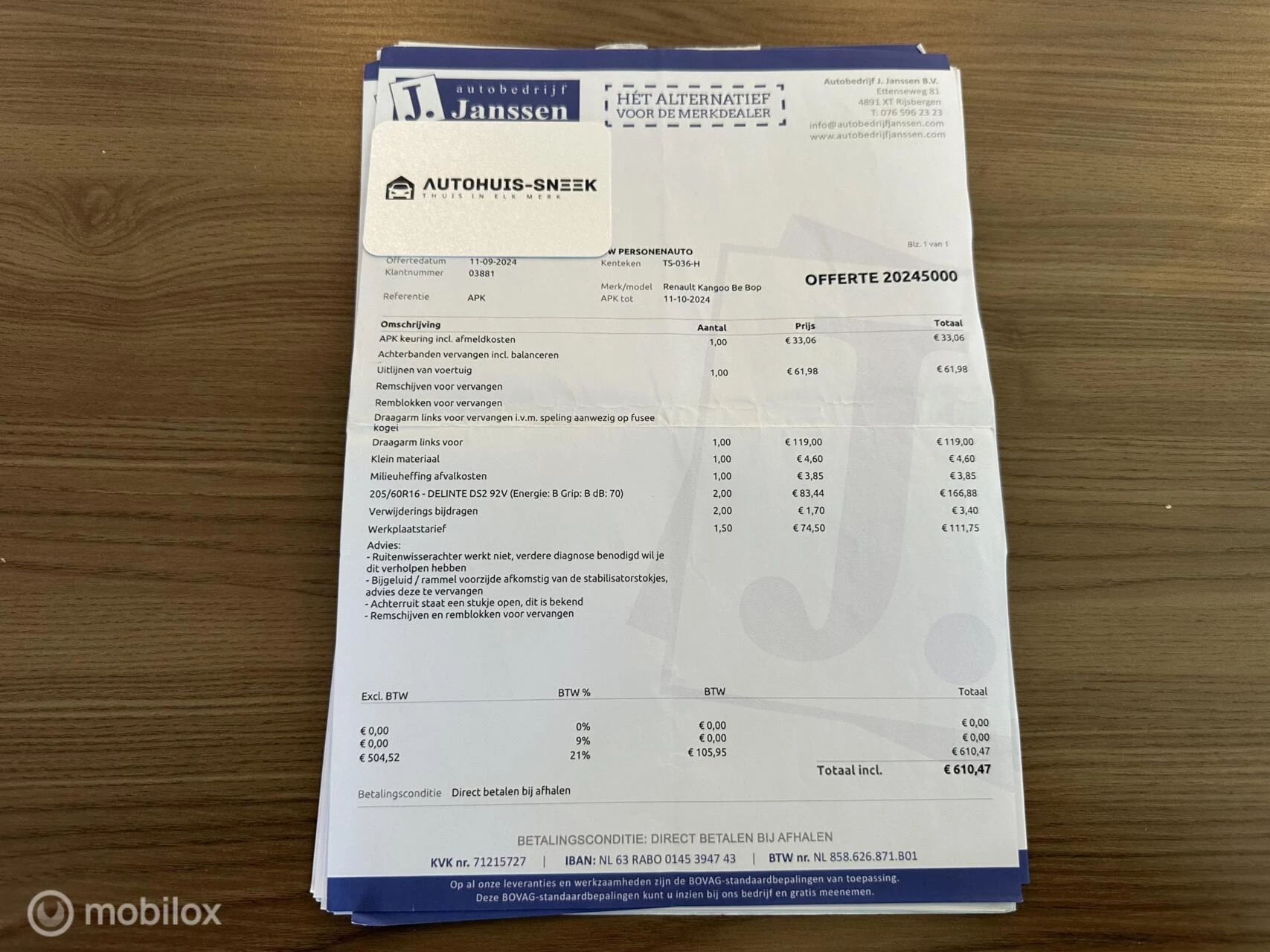Hoofdafbeelding Renault Kangoo