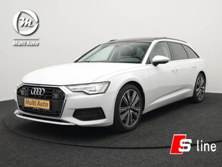 Audi A6 Avant 50 TFSI e quattro S edition Plug in Hybrid PHEV | Panodak | Carplay | Adaptive Cruise | Lederen Stoelen & Memory | Virtual Cockpit  | 20"L.M | Matrix LED |