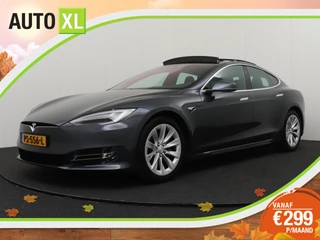 Hoofdafbeelding Tesla Model S Tesla Model S 75D Base 90%SOH Pano-dak Autopilot Leder 19'LMV Dodehoek