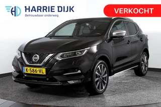 Nissan QASHQAI 1.3 DIG-T Tekna + 160PK - Automaat | Pano | Adapt. Cruise | Stoelverw. | PDC | 360 Camera | NAV + App. Connect | ECC | DAB | Trekhaak | LM 19" |