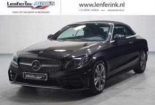 Mercedes-Benz C-klasse Cabrio 180 AMG Line AMG interieur Camera Verlichting pakket Apple Carplay