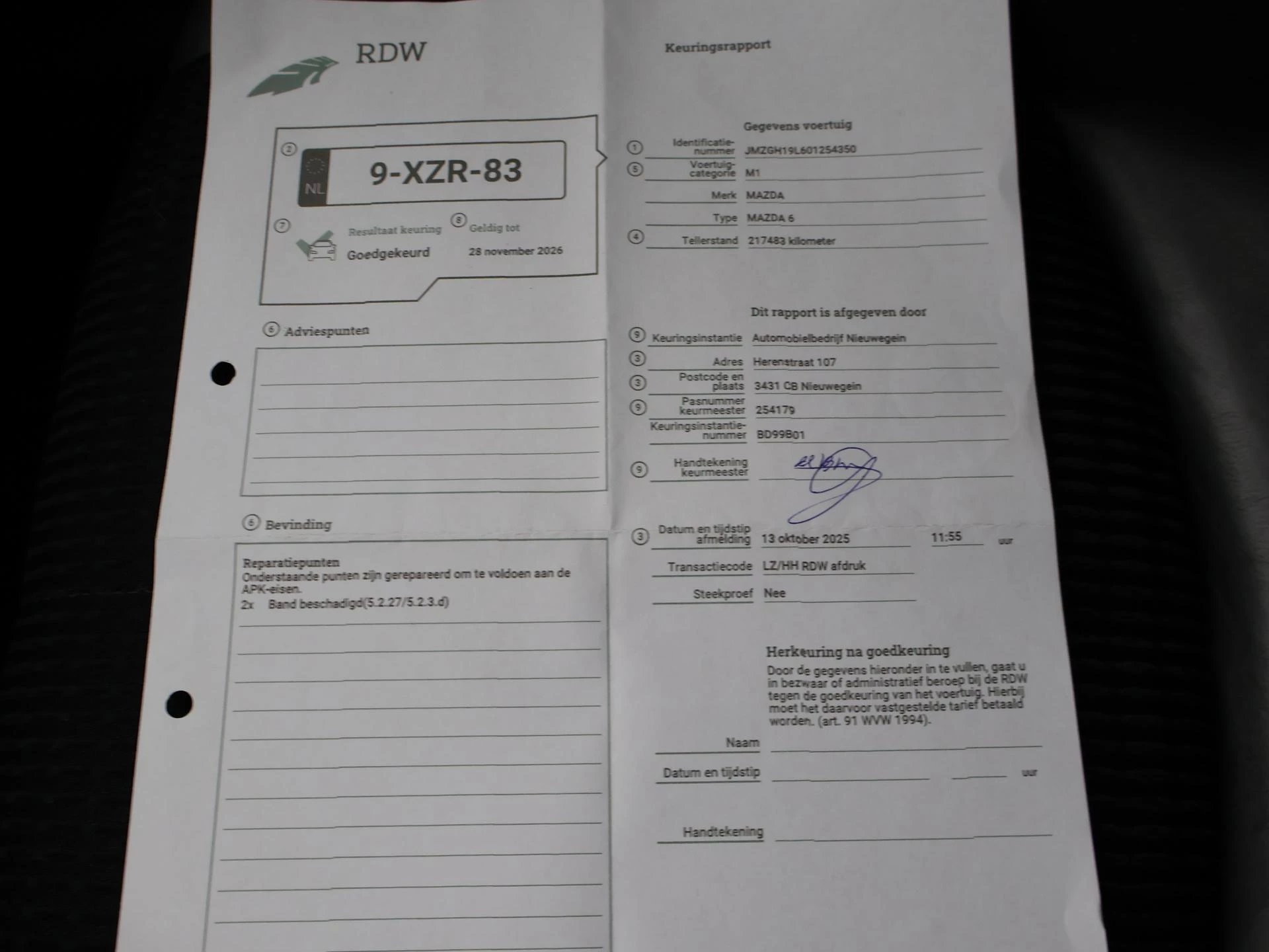 Hoofdafbeelding Mazda 6