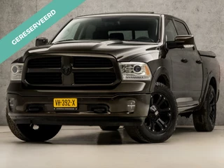 Dodge Ram 1500 5.7 V8 Quad Cab 6'4 408Pk Automaat (DUBBELE CABINE, SCHUIFDAK, LUCHTVERING, ALPINE AUDIO, NAVIGATIE, STOELKOELING, MEMORY SEATS, LEDER, CLIMATE, CAMERA, TREKHAAK, BLUETOOTH, NIEUWSTAAT)