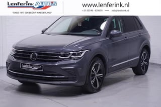 Volkswagen Tiguan 2.0 TDI 150 pk Aut. Grijs Kenteken 2-Zits Navi Panoramadak, LED IQ Light Koplampen, Trekhaak Wegklapbaar