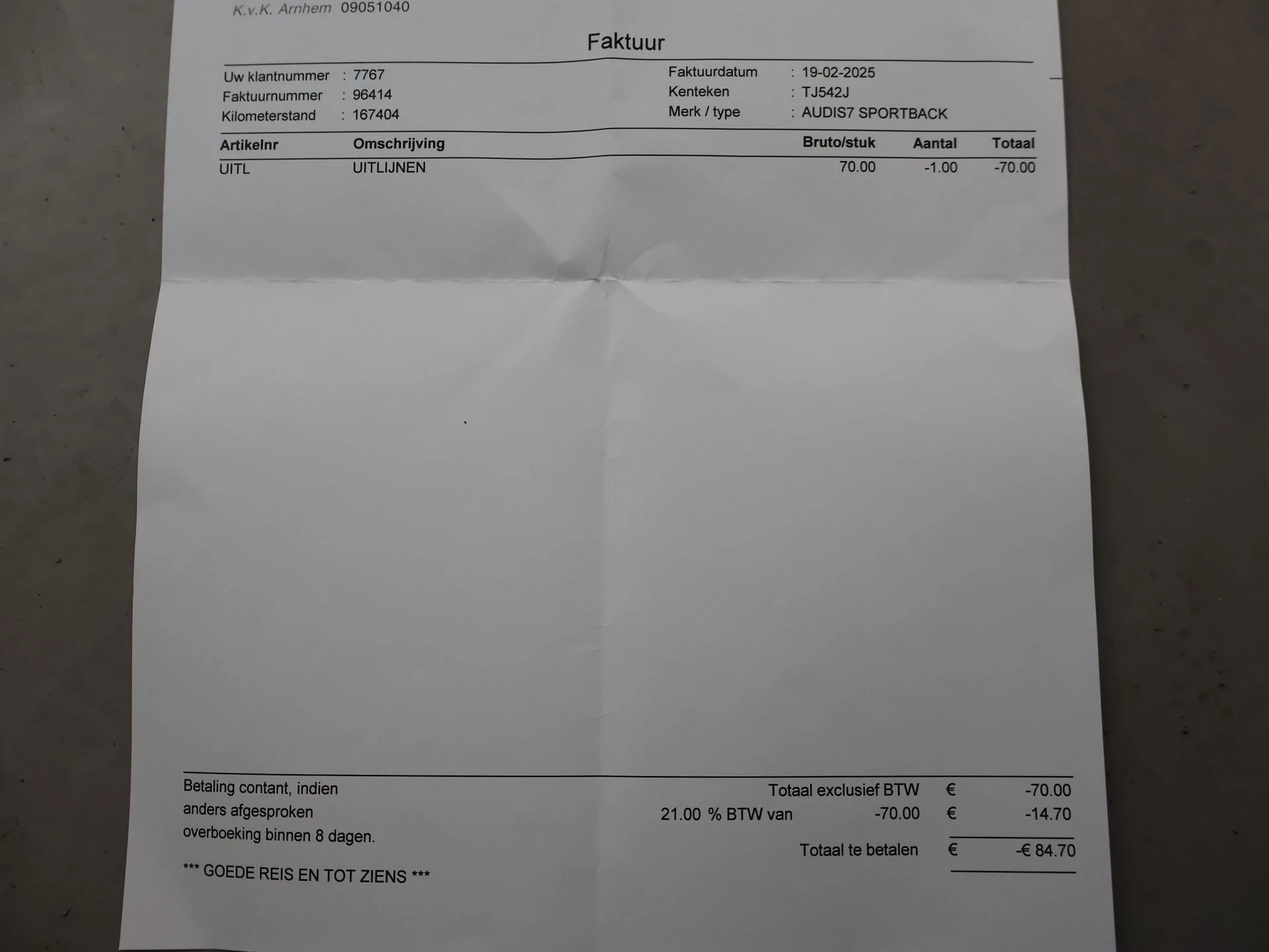 Hoofdafbeelding Audi S7