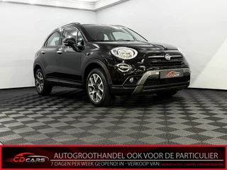 Hoofdafbeelding Fiat 500X Fiat 500X 1.3 FireFly Turbo 150 Connect Half leder, Parkeersensoren, Apple carplay, Clima, Cruise control, Lichtmetalen velgen, A start stop