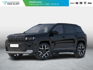 Jeep Compass First Edition 74 kWh | Adapt. Cruise | Camera | Carplay | 20" | Elektr. A-Klep | Navi | Winter Pack | Schuif/Kanteldak | Premium Pack | Conv. Pack | Warmtepomp