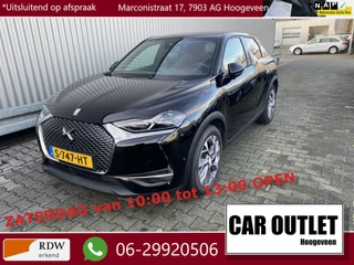 DS DS 3 Crossback E-Tense Rivoli 50 kWh 42Dkm, Leer, Clima, Stoelvw, DAB+, Navi, CarPlay, 360'Cam, Matrix LED, LM, nw. APK – Inruil Mogelijk –