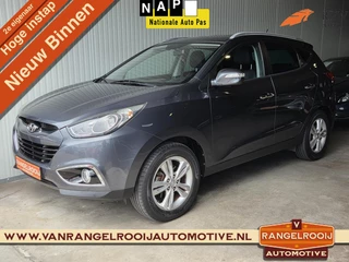 Hoofdafbeelding Hyundai ix35 Hyundai ix35 2.0i Style, clima, cruise, pdc v+a, 17" lmv, half leer