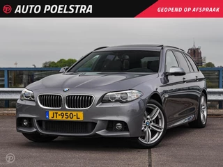 BMW 5-serie Touring 520d High Executive M Sport | Panoramadak | Leder | Comfortzetels | Memory | Luchtvering | Trekhaak | 19" | Dealeronderhouden