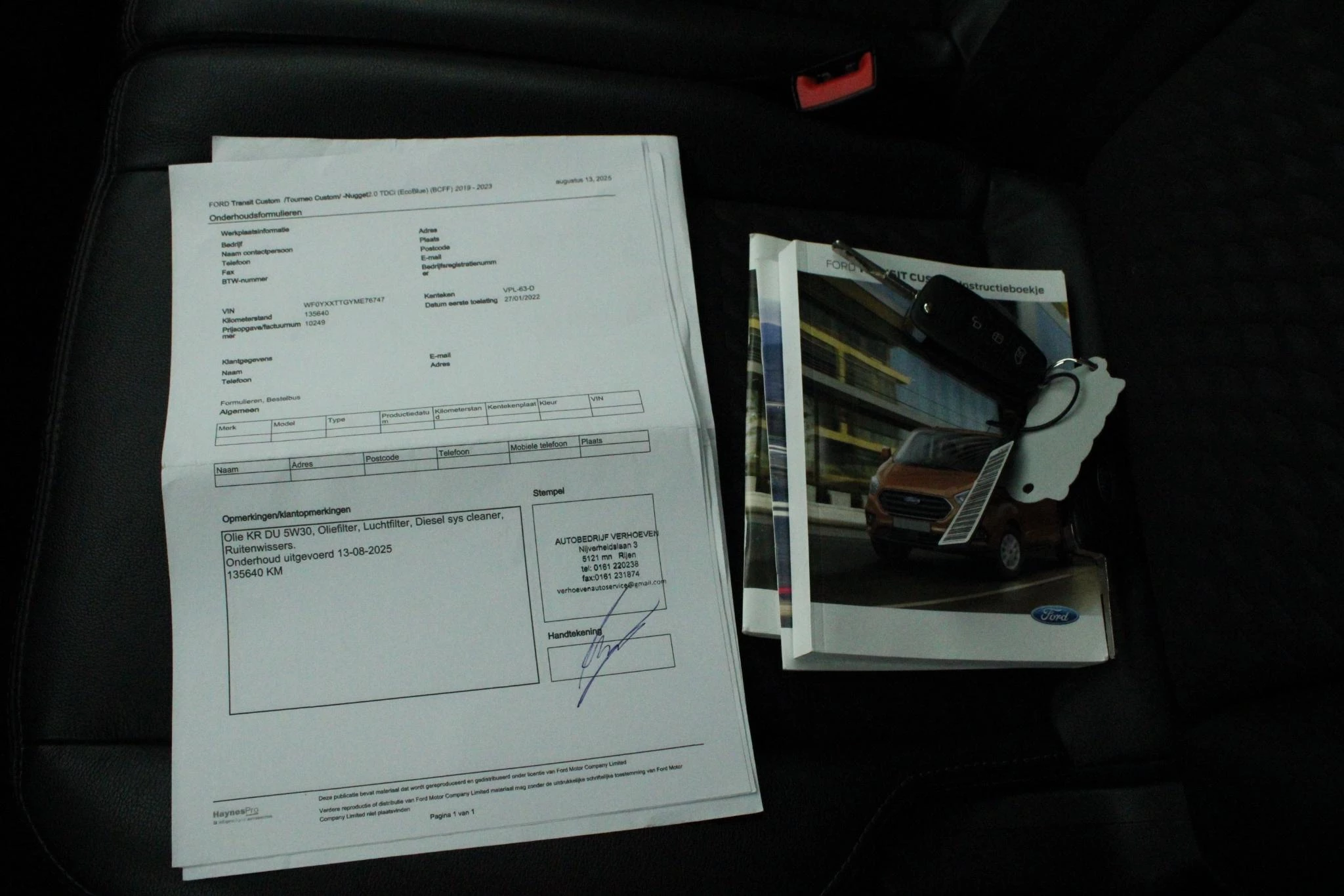 Hoofdafbeelding Ford Transit Custom