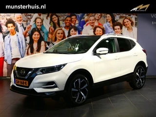 Nissan QASHQAI 1.6 Tekna + *Dealer onderhouden!* *1.500kg trekgewicht* - All seasons, panoramadak, stoel- en voorruitverwarming