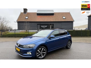 Volkswagen Polo 1.0 TSI AIRCO/ECC APPLE-CARPLAY PANORAMDAK LEER NAVI LM VELGEN