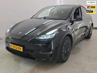 Tesla Model Y Long Range AWD 75 kWh WARMTEPOMP LFP TREKHAAK 91% SOH