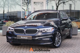BMW 5-Serie Touring (g31) 530i SportLine 252pk | Pano I Navi I Head Up | Cruise | Climate | Stoelverwarming | Trekhaak
