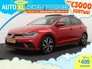Volkswagen Polo 96PK Aut. R-Line Pano-dak IQ-Light Beats-Sound Full-Options!