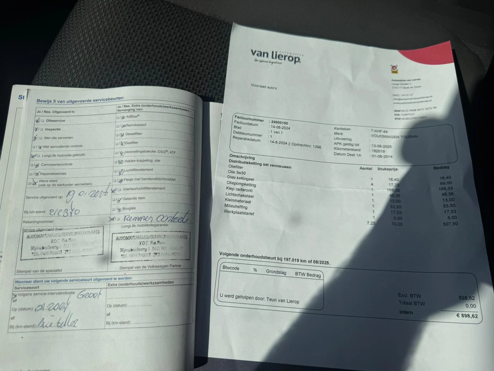 Hoofdafbeelding Volkswagen Touran